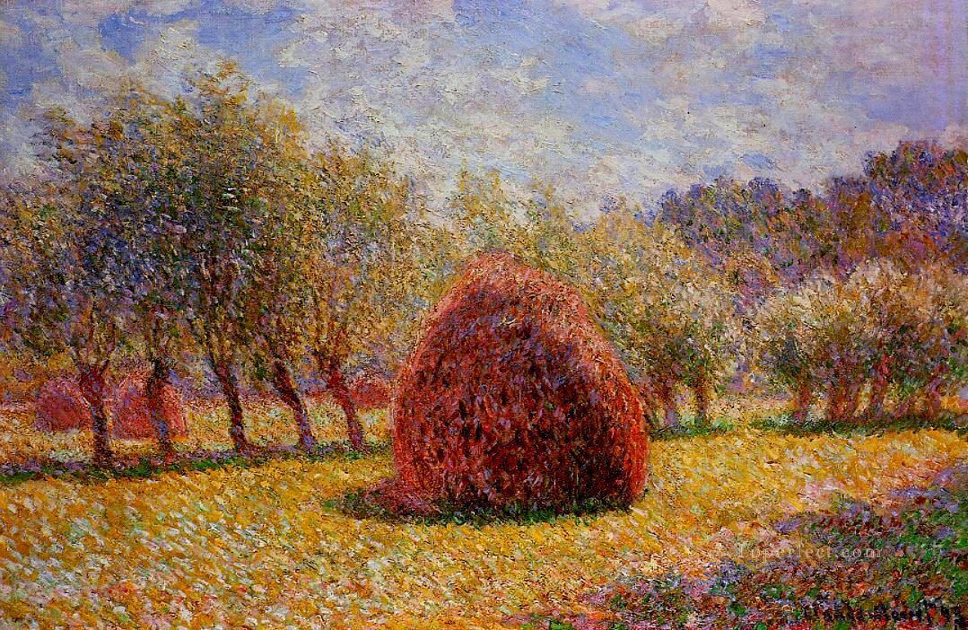 Haystacks at Giverny 1895 Claude Monet Oil Paintings
